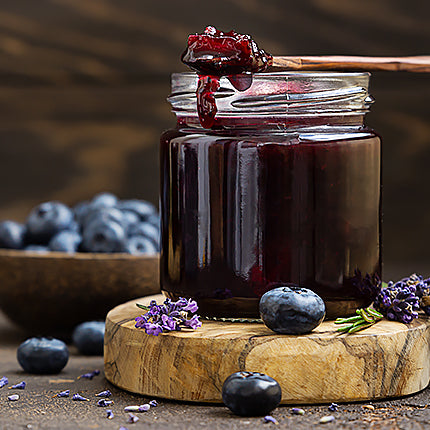 Рецепт хлеба с черничным джемом