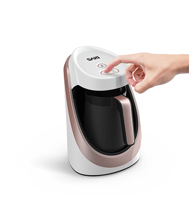 Return the pot to its cradle and select the number of cups you want to brew, remembering that this must match your original coffee-to-water ratio as chosen from the chart.